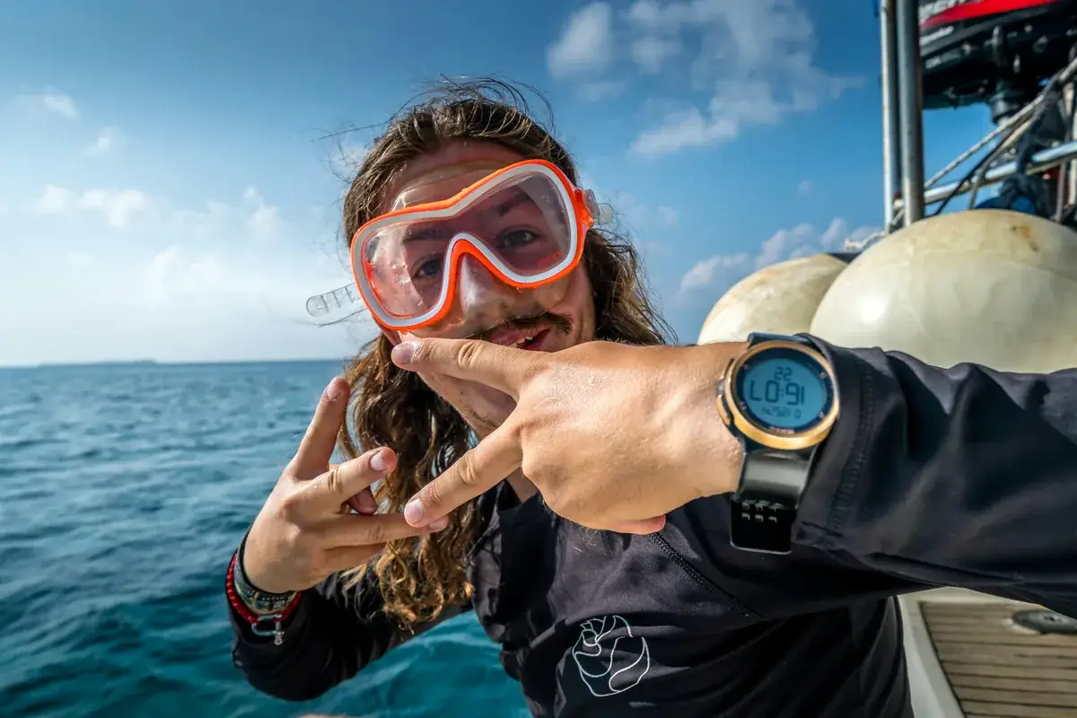 Scuba diving activity