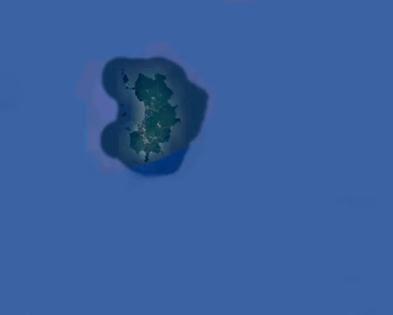 Map of Koh Tao